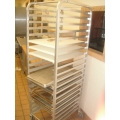 Deluxe Chrome Rolling Bakers Rack